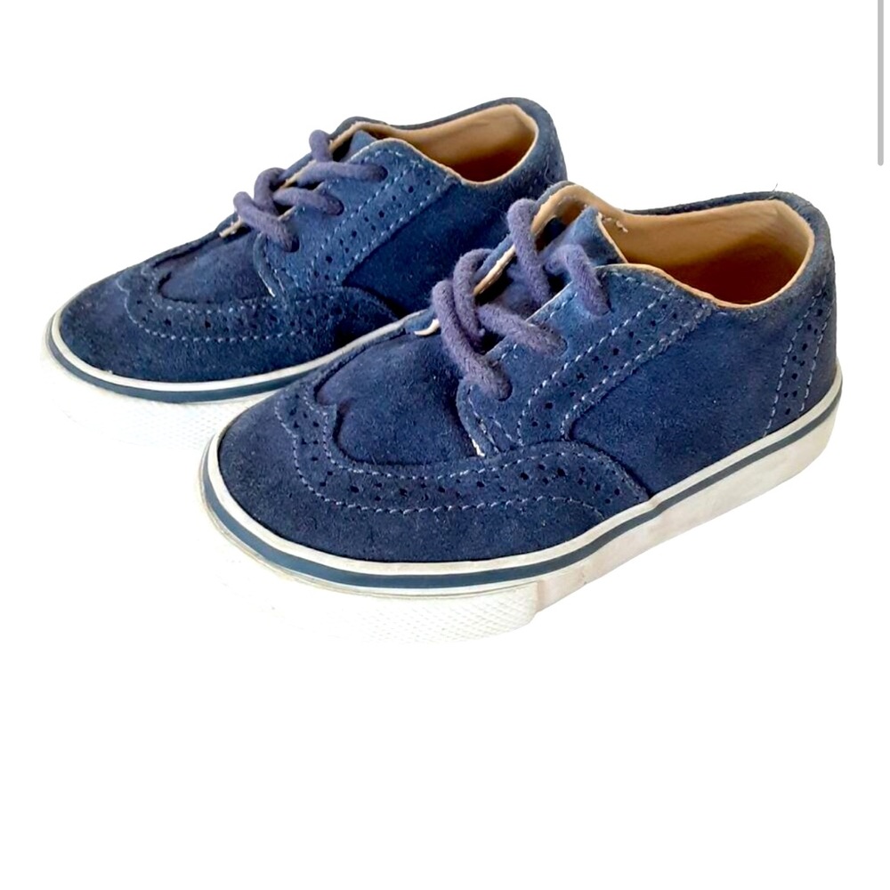 Janie & Jack Blue Suede Wingtip Shoes
Infant 5 Baby Dress Shoes